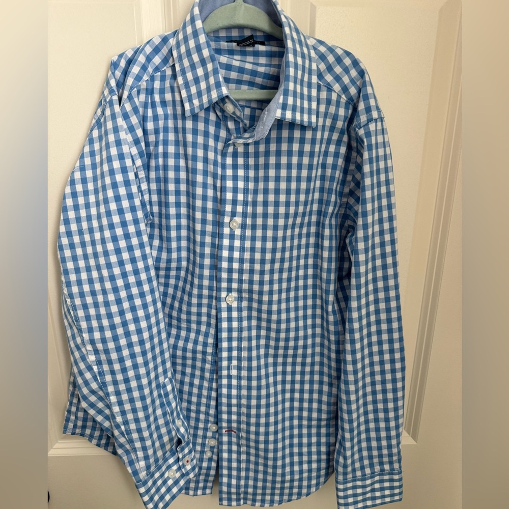 Boys Tommy Hilfiger Button Down Size 10